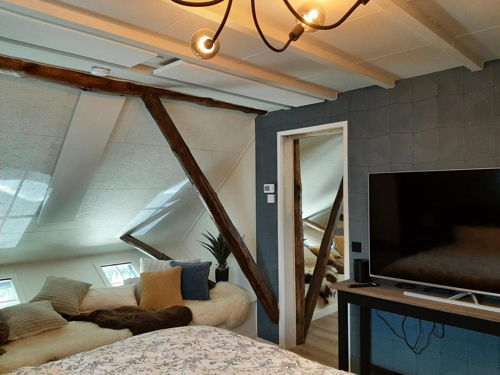 Loft De Hooizolder Met Sauna Bij Te Boeken Gees 外观 照片